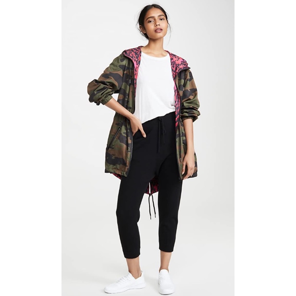 Pam and Gela reversible rain jacket